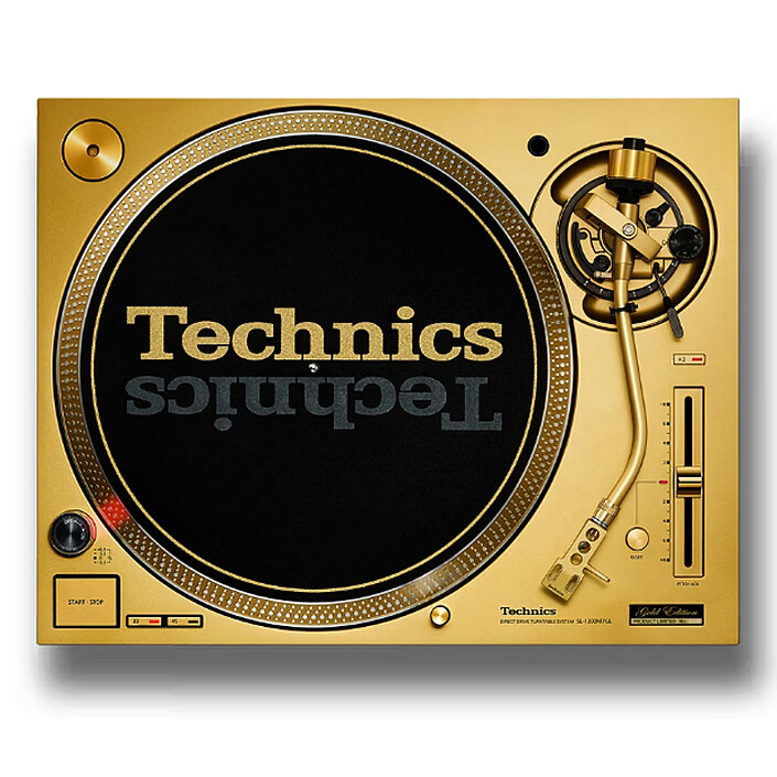 Technics SL-1200M7G Edition Limitée (Or)