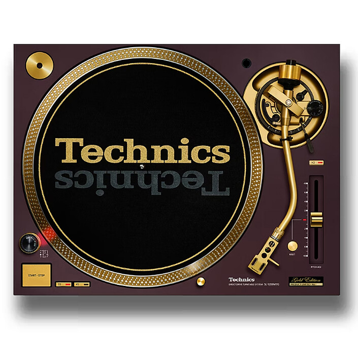 Technics SL-1200M7G Edition Limitée (Rouge)