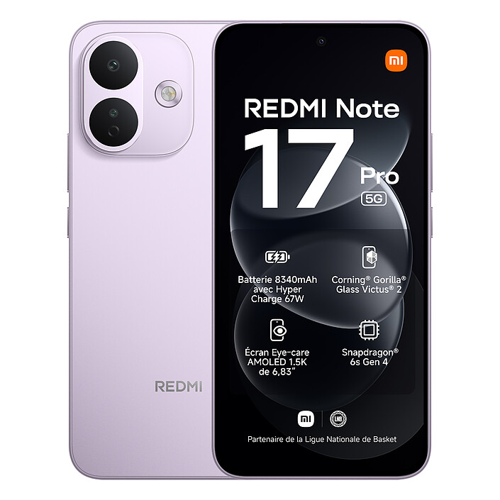 Xiaomi Redmi Note 17 Pro 5G Violet (6 Go / 256 Go)