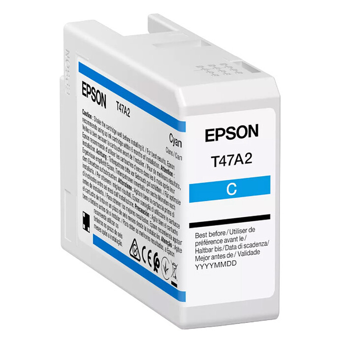 Epson Singlepack Photo Cyan T47A2 UltraChrome Pro 10 ink