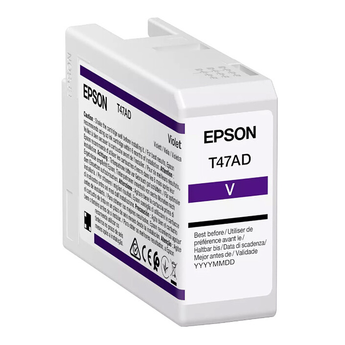 Epson Singlepack Photo Violet T47A5 UltraChrome Pro 10 ink