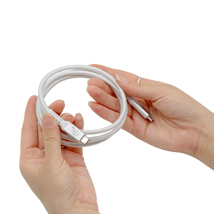 Opiniones sobre INOVU Cable USB-C a USB-C - USB4 - 40 Gbps - PD 240W (1 m)