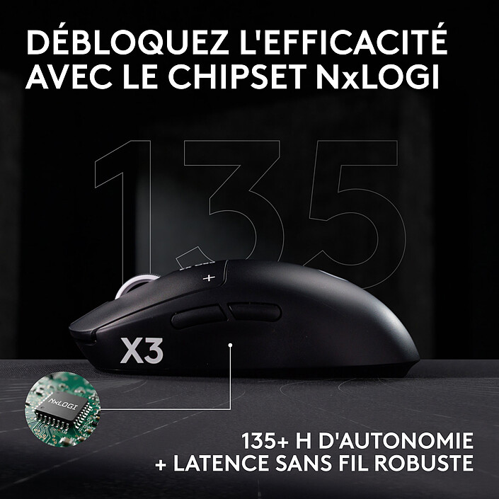 Acheter Logitech G Pro X3 Superstrike (Rose)