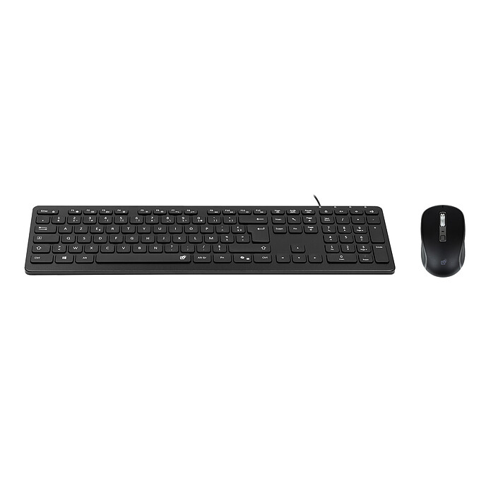 INOVU AW10B keyboard-mouse pack (Black) + INOVU AT200M (Black)