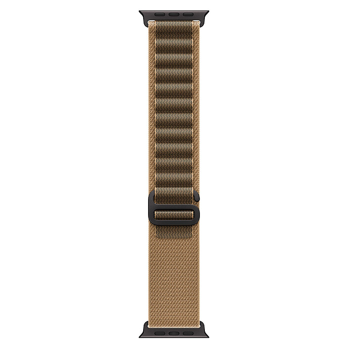 Apple Cinturino Alpine desert con finitura in titanio nero 49 mm - L
