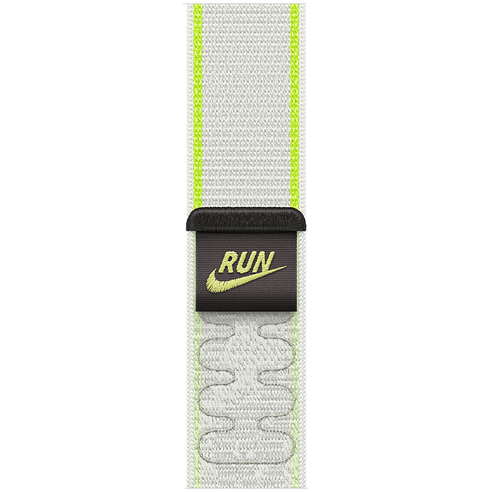 Apple Boucle Sport Nike Blanc Essential 42 mm
