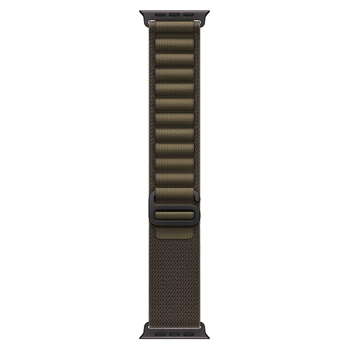 Apple Boucle Alpine Olive Sombre Finition Titane Noir 49 mm - M