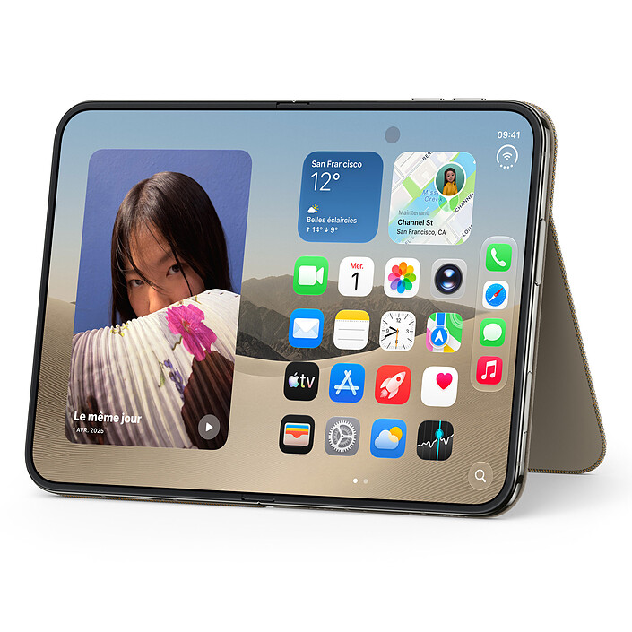 Comprar Apple Folio con soporte Taupe para iPhone Duo
