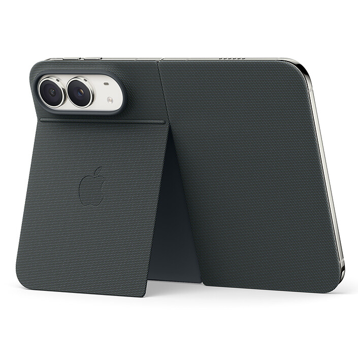 Apple Folio con soporte azul marino para iPhone Duo