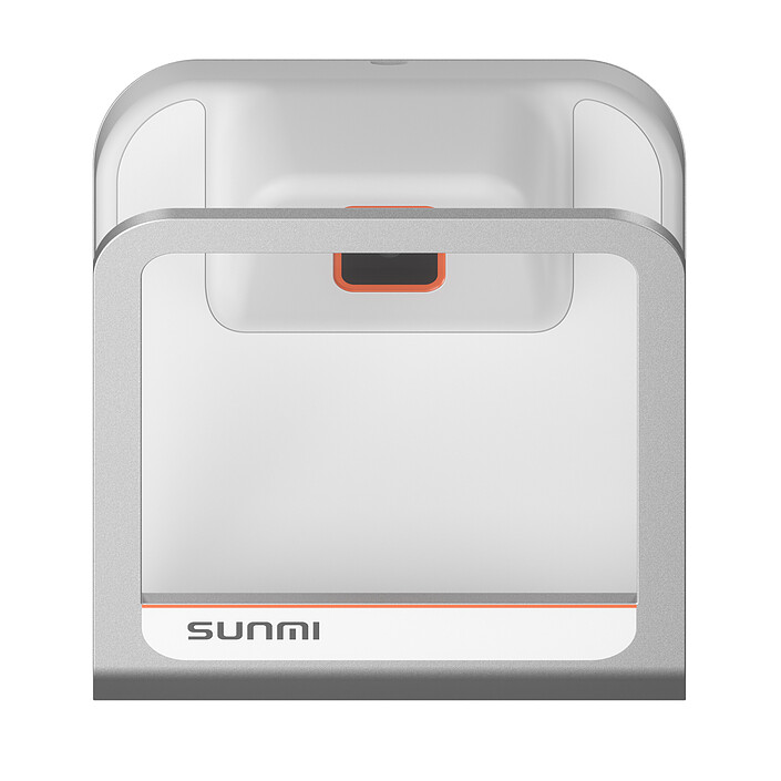 Sunmi Blink2 Blanc/Orange pas cher