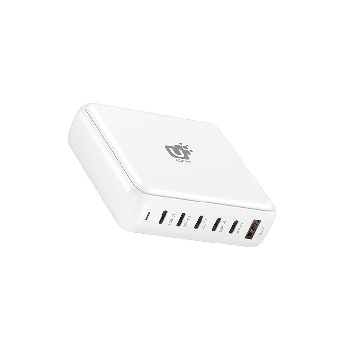 INOVU Chargeur de bureau USB-C 200W GaN pas cher
