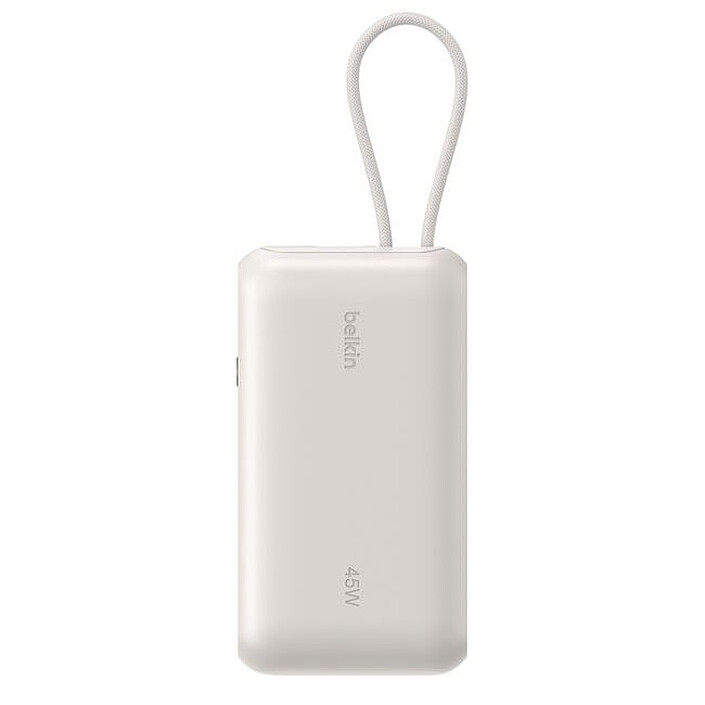 Buy Belkin UltraCharge Powerbank 10K with Integrated Cable and Display (Sand)