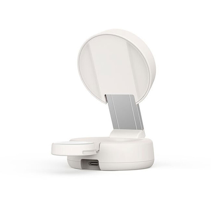 Acheter Belkin UltraCharge Pro Chargeur 2-en-1 Aimanté et Pliable 25W Qi2 (Beige Clair)