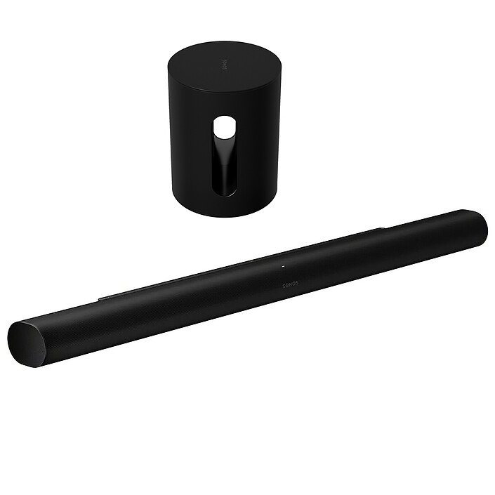 SONOS Arc Ultra Noir + Sub Mini Noir