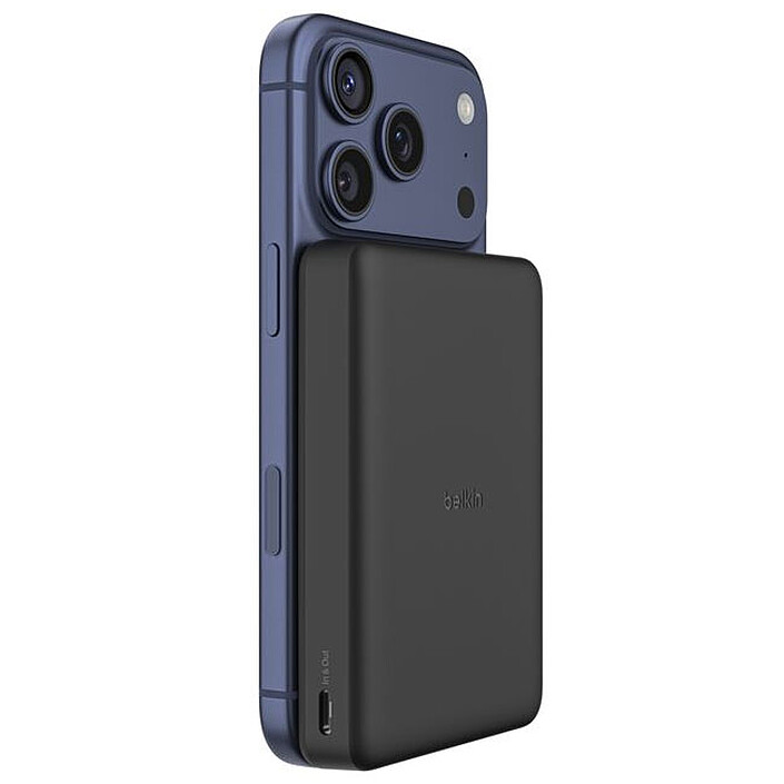 Belkin BoostCharge Batterie Externe Magnétique 10K (Noir)