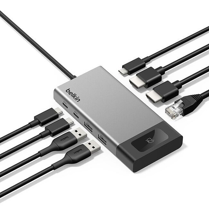 Belkin Connect Station Accueil Universelle USB-C 8 Ports pas cher