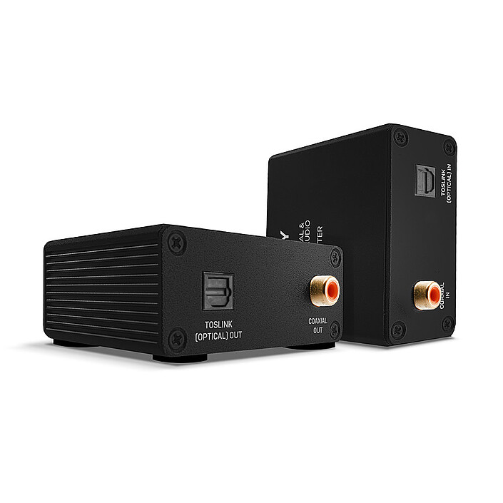 Lindy Extender Cat.6 Audio Numérique TosLink (optique) et Coaxial, 150m