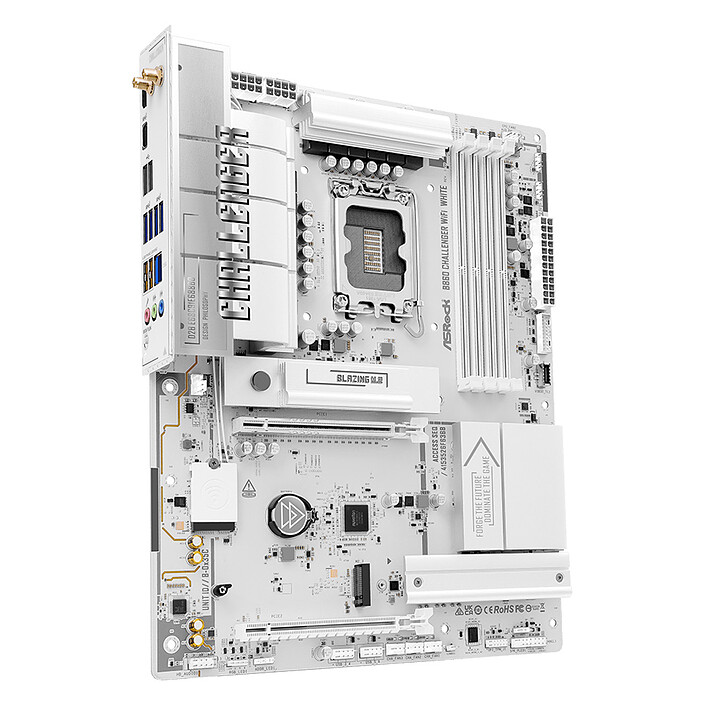Avis ASRock B860 Challenger WiFi White