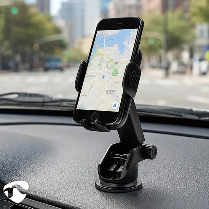 Nedis Smartphone Universal Car Mount (Suction Cup & Extendable Arm) pas cher