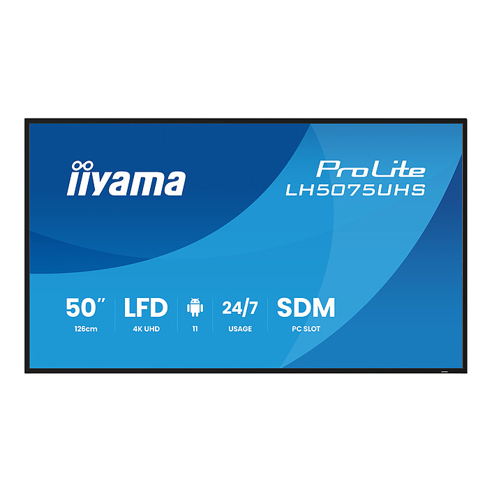 iiyama 50" LED - ProLite LH5075UHS-B2AG