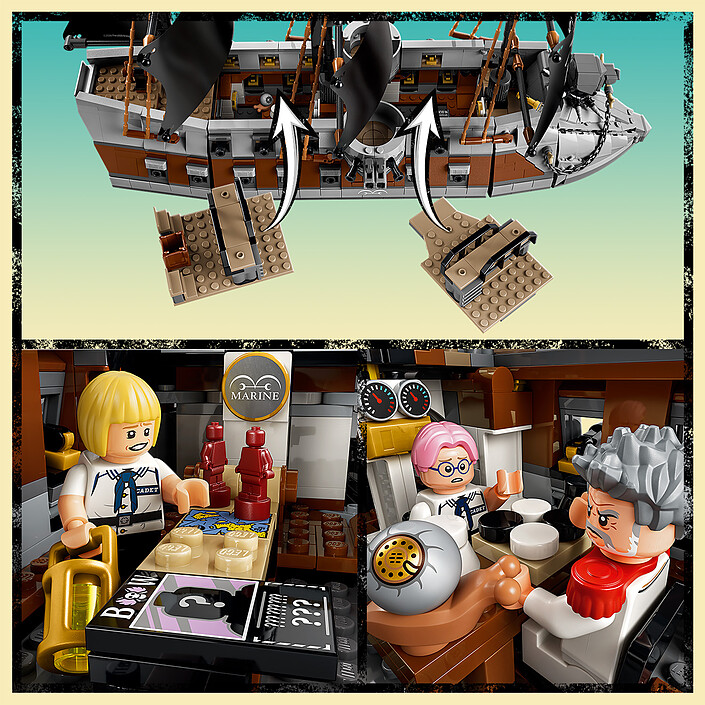 LEGO One Piece 75646 La nave della Marina di Garp economico