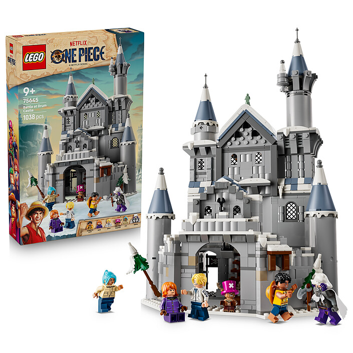 Nota LEGO One Piece 75645 Battaglia al Castello di Drum