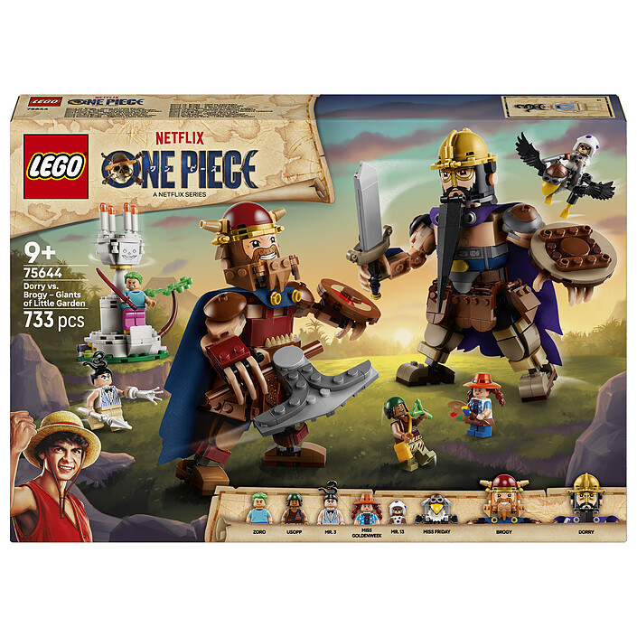 LEGO One Piece 75644 Dorry contro Brogy - I giganti di Little Garden