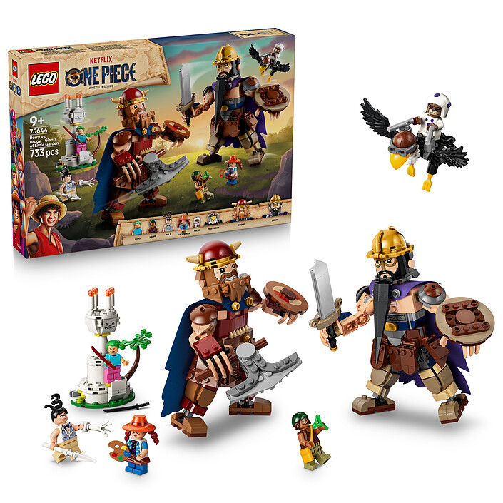 Nota LEGO One Piece 75644 Dorry contro Brogy - I giganti di Little Garden