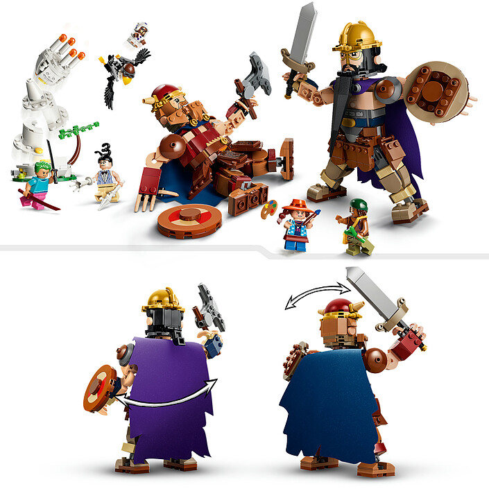 LEGO One Piece 75644 Dorry contro Brogy - I giganti di Little Garden economico