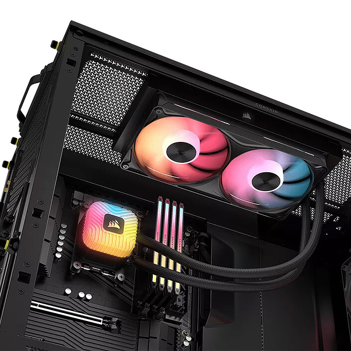 Corsair Nautilus II 240 RS ARGB (Nero) economico