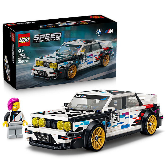 Review LEGO Speed Champions 77263 BMW M3 (E30)