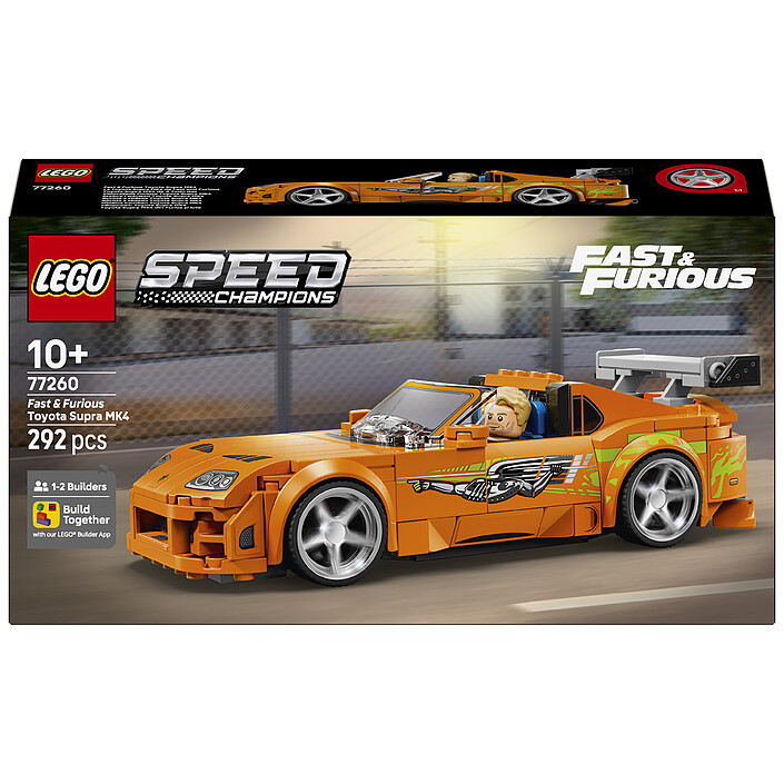 LEGO Speed Champions 77260 Fast &amp; Furious Toyota Supra MK4