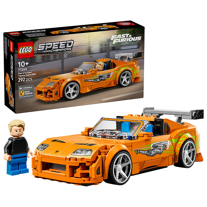 Review LEGO Speed Champions 77260 Fast &amp; Furious Toyota Supra MK4
