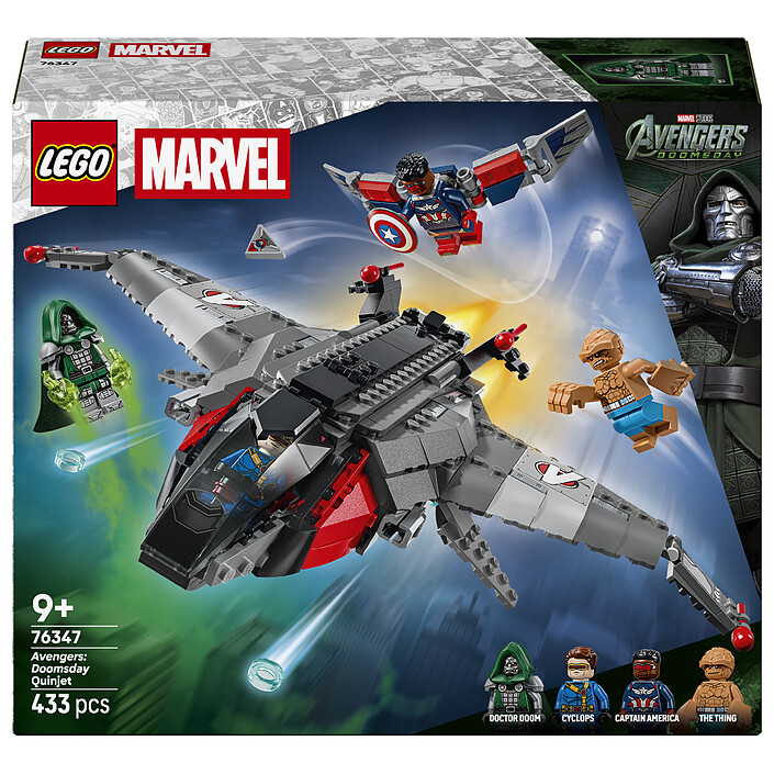 LEGO Marvel 76347 Avengers: Doomsday El Quinjet