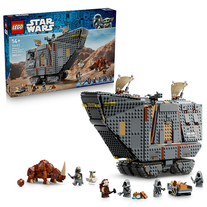 Opiniones sobre LEGO Star Wars 75453 El Sandcrawler de Offworld y el Mudhorn