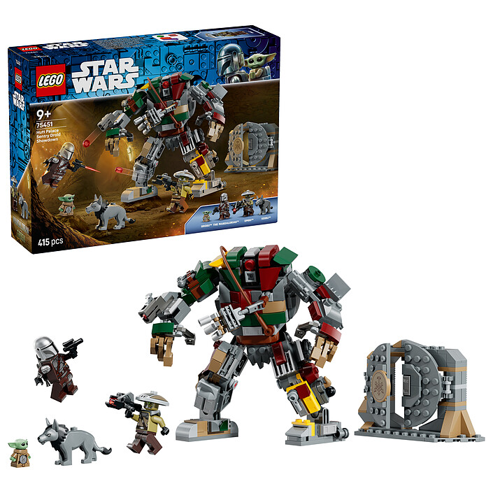 Opiniones sobre LEGO Star Wars 75451 El ataque del droide centinela en el palacio Hutt