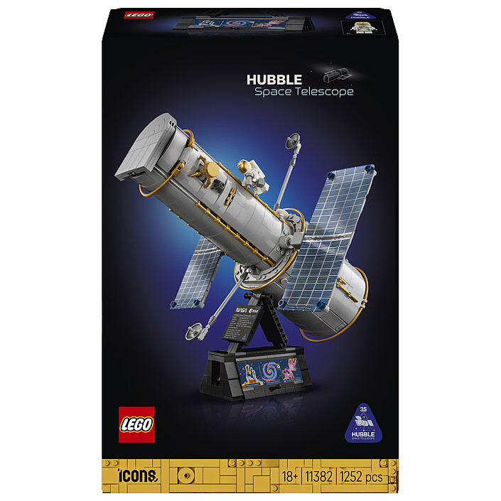 LEGO Icons 11382 Il Telescopio Spaziale Hubble