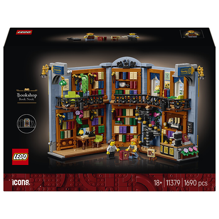 LEGO Icons 11379 La libreria: Book Nook
