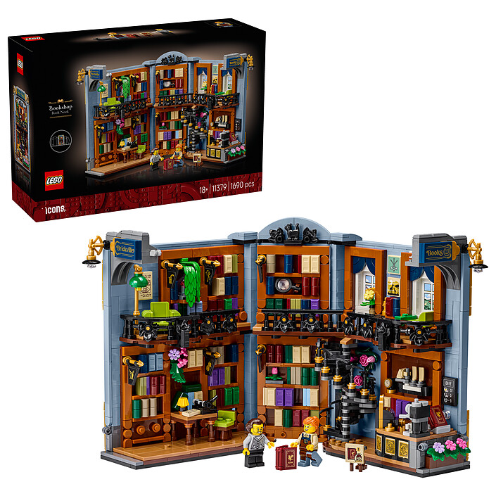 Nota LEGO Icons 11379 La libreria: Book Nook