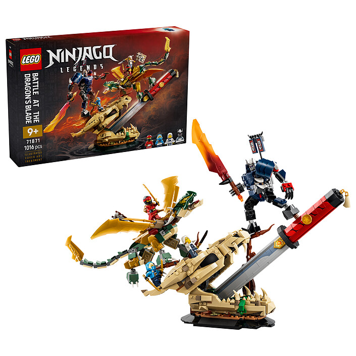 Nota LEGO Ninjago 71871 Combattimento sulla Lama del Drago