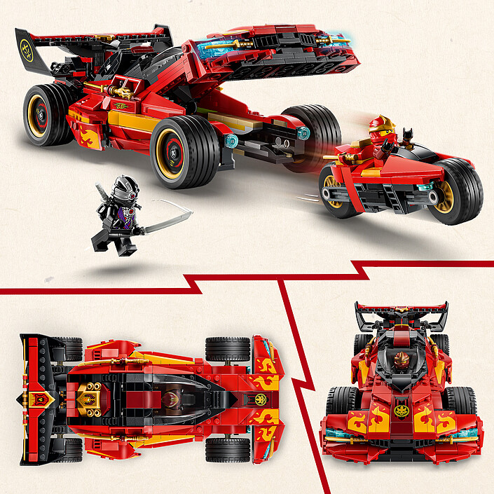 LEGO Ninjago 71867 Il Caricatore Ninja X-1: 15° anniversario economico