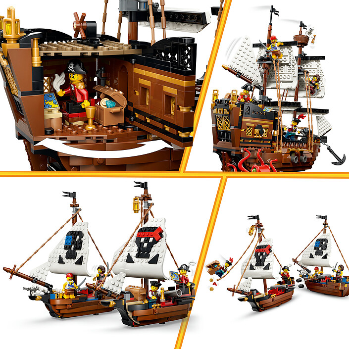 LEGO Creator 31387 Nave pirata mitica economico