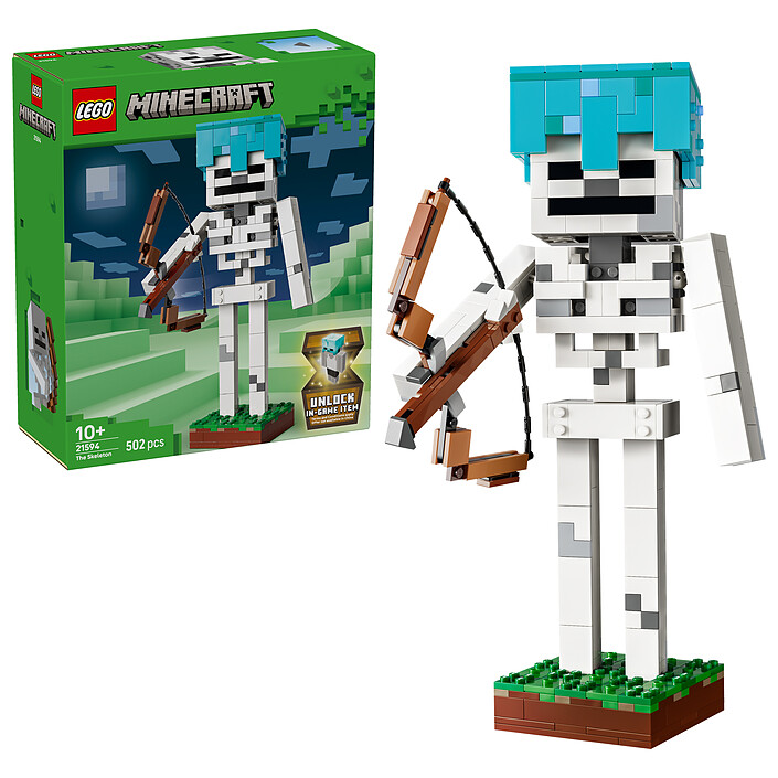 Avis LEGO Minecraft 21594 Le Squelette
