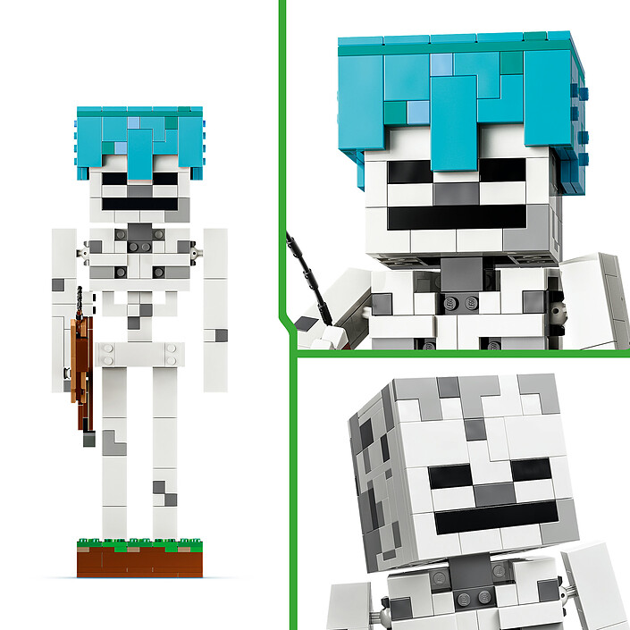 LEGO Minecraft 21594 Le Squelette pas cher