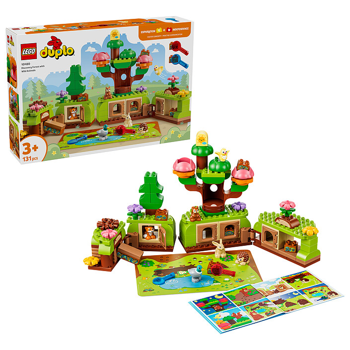 Avis LEGO DUPLO 10480 Découverte de la Forêt avec des Animaux Sauvages