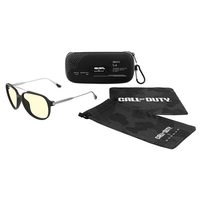 GUNNAR Call of Duty Ghost (Amber 0.2) pas cher