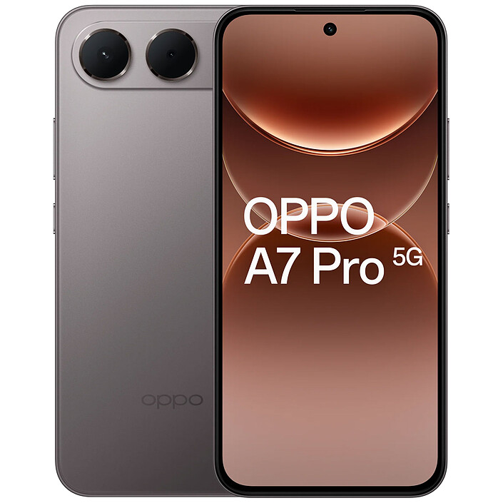 OPPO A7 Pro 5G Titane (6 Go / 256 Go)