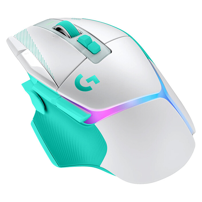 Nota Logitech G G502X Plus Bianco/Menta