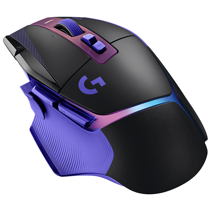 Nota Logitech G G502X Plus Nero/Viola