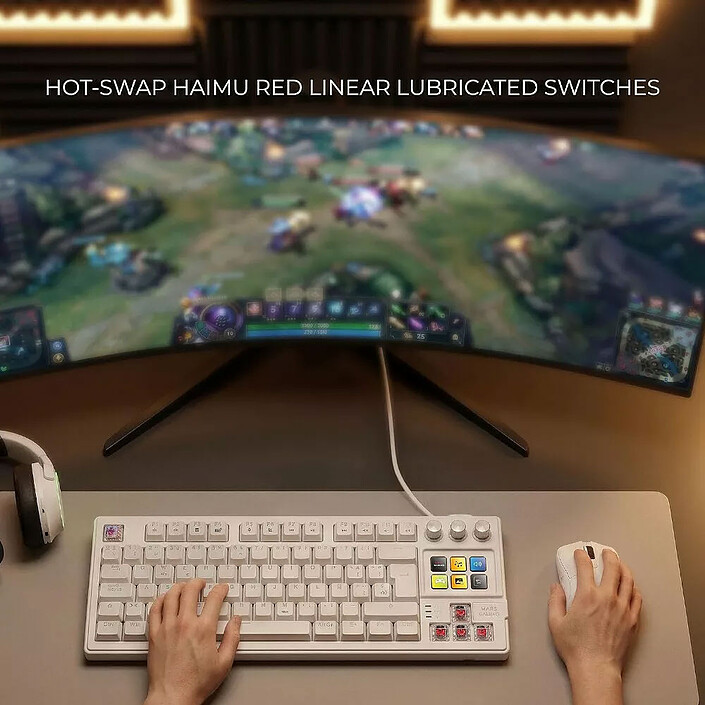 Avis Mars Gaming MK-Master (Blanc)